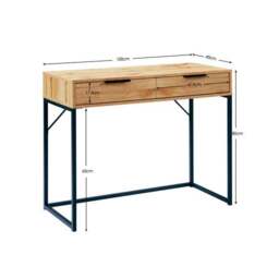 Bali 2 Drawer Dressing Table - thumbnail 4