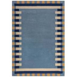 Kai Wool Border Rug - thumbnail 5