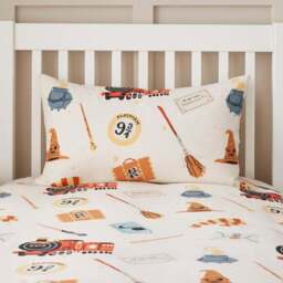 Harry Potter 100% Brushed Cotton Duvet Cover & Pillowcase Set - thumbnail 3
