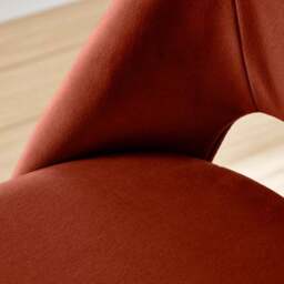 Jonas Adjustable Height Bar Stool, Velvet - thumbnail 3