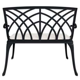 Cast Aluminium 2 Seater Bench - thumbnail 6