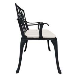 Cast Aluminium 2 Seater Bench - thumbnail 5