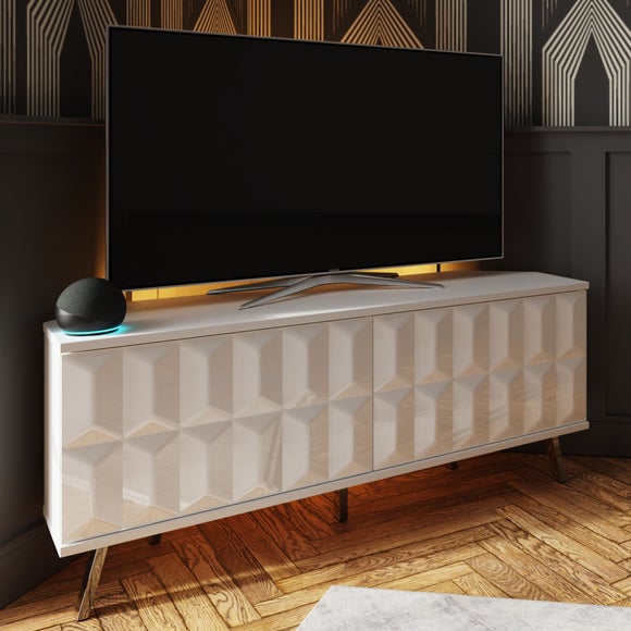 "Elevate SMART LED Corner TV Unit for TVs up to 55""" - image 1