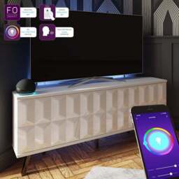 "Elevate SMART LED Corner TV Unit for TVs up to 55""" - thumbnail 3