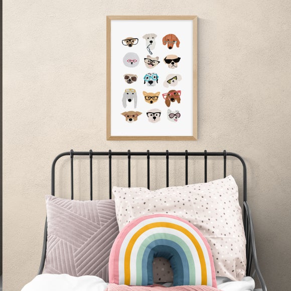 East End Prints Dogs in Glasses Print - image 1