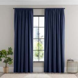 Newston Waffle 100% Cotton Slot Top Curtains - thumbnail 2