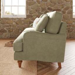 Beatrice II Soft Tonal Chenille 3 Seater Sofa - thumbnail 3