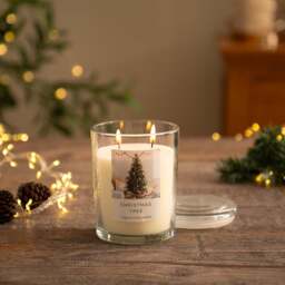 Christmas Tree Multi Wick Jar Candle - thumbnail 1