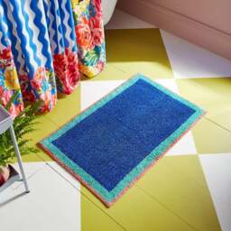 Sophie Robinson Block Colour Bath Mat - thumbnail 1