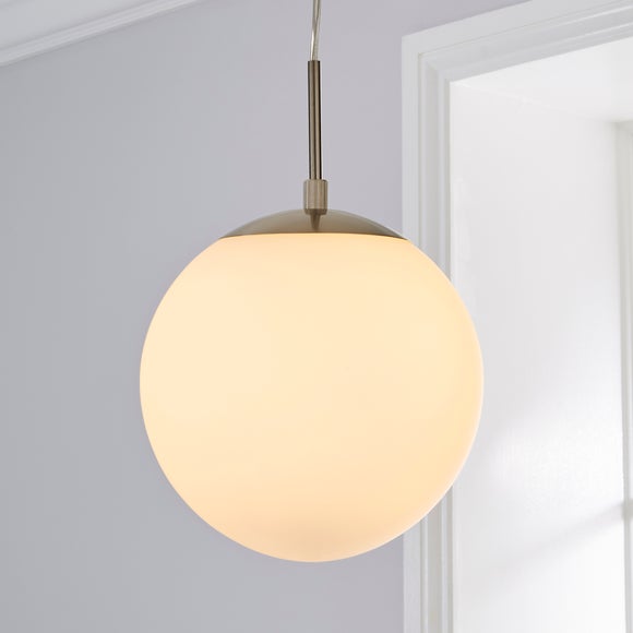Hamptworth Dome Frosted Glass Pendant Light - image 1