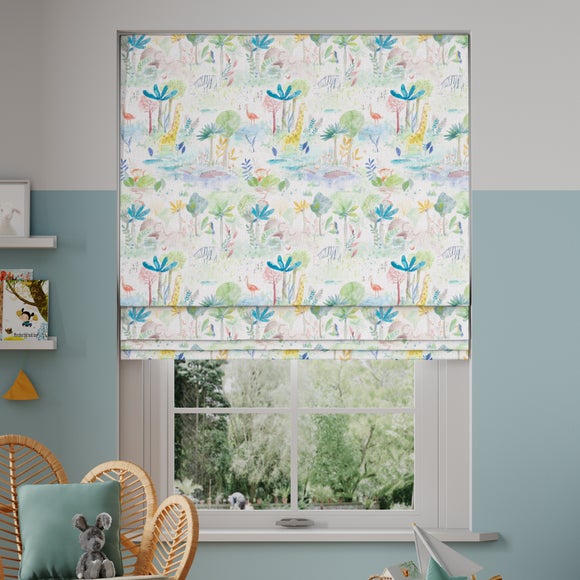 Little Adventurers Zoo Made to Measure Roman Blind - image 1