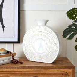 Zen Round Stoneware Vase - thumbnail 1