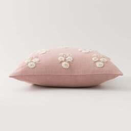 French Knot Floral Cushion Cover - thumbnail 4