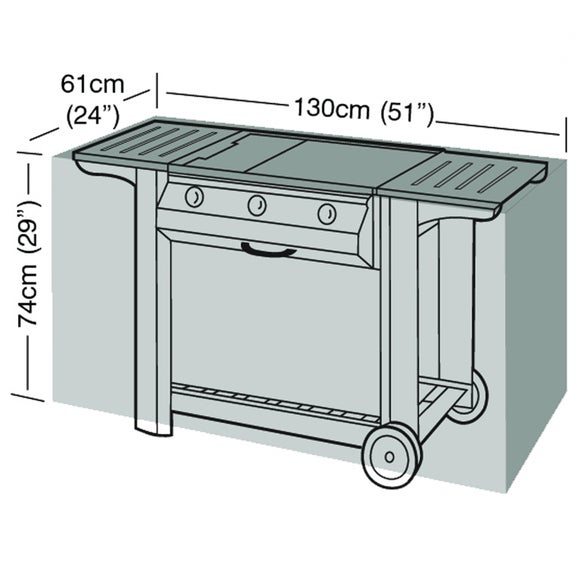 Medium Flatbed Barbecue Super Tough Cover - image 1