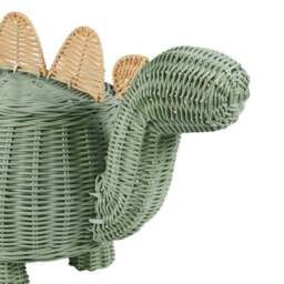 Dinosaur Rattan Storage Basket - thumbnail 6