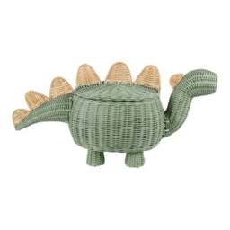 Dinosaur Rattan Storage Basket - thumbnail 5