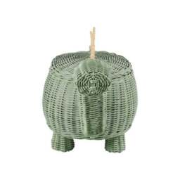 Dinosaur Rattan Storage Basket - thumbnail 2