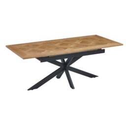 Payton Rectangular 4-6 Seater Extendable Dining Table - thumbnail 2