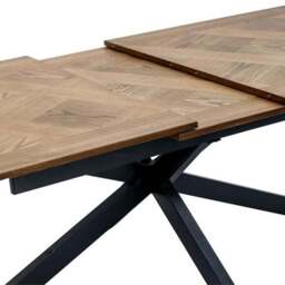Payton Rectangular 4-6 Seater Extendable Dining Table - thumbnail 4