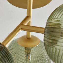 Cohen 3 Light Semi Flush Ceiling Light - thumbnail 4