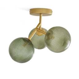 Cohen 3 Light Semi Flush Ceiling Light - thumbnail 5