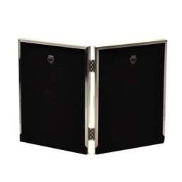 Bambino Silver Plated Double Photo Frame - thumbnail 4