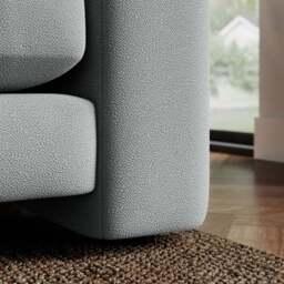 Magnus Cosy Weave Snuggle Sofa - thumbnail 4