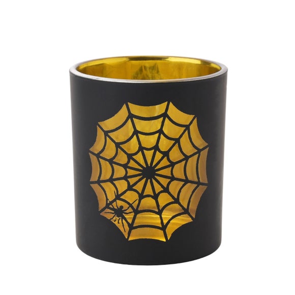 Set of 3 Cobweb Tealight Holders - image 1