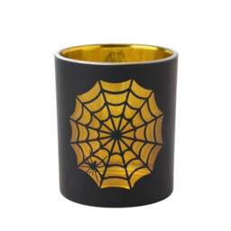 Set of 3 Cobweb Tealight Holders