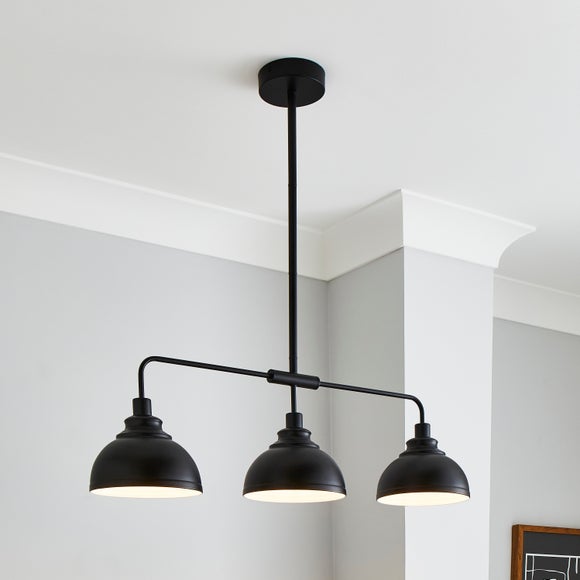 Galley 3 Light Diner Ceiling Light - image 1