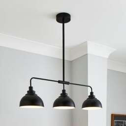 Galley 3 Light Diner Ceiling Light - thumbnail 1