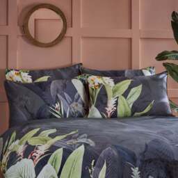 Paoletti Artemis 100% Cotton Duvet Cover and Pillowcase Set - thumbnail 2