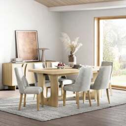 Cara 6-8 Seater Extendable Dining Table - thumbnail 1