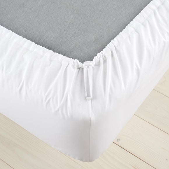 Pure Cotton Toggled Fitted Sheet - image 1