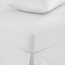 Pure Cotton Toggled Fitted Sheet - thumbnail 3