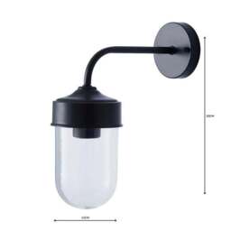 Colmar Coffee Outdoor Wall Light - thumbnail 5