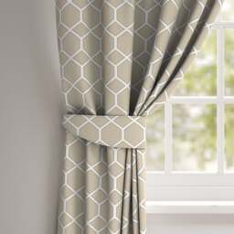 Symmetry Made to Order Fire Retardant Curtain Tieback - thumbnail 1
