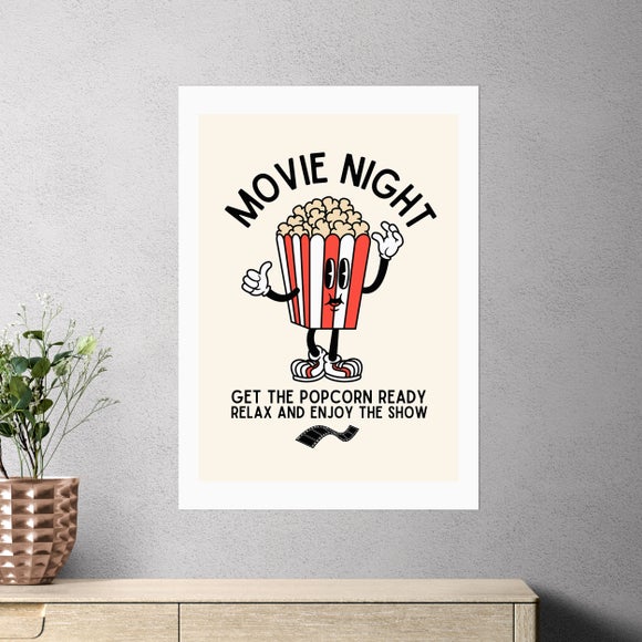 East End Prints Movie Night Popcorn by Mother & Sun Studio - image 1