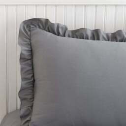 Briona Frilled Edge Duvet Cover & Pillowcase Set - thumbnail 6