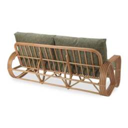 Desser Pretzel Rattan 3 Seater Sofa - thumbnail 3