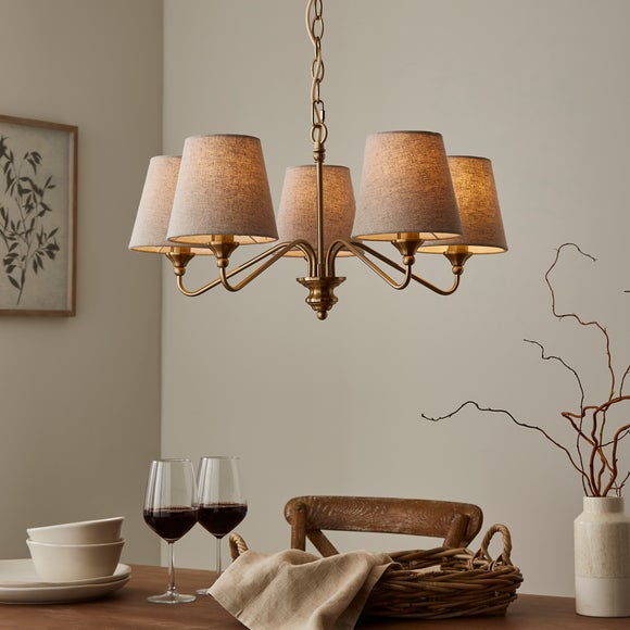 Enid Metal 5 Light Chandelier - image 1