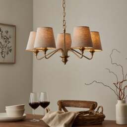 Enid Metal 5 Light Chandelier - thumbnail 1