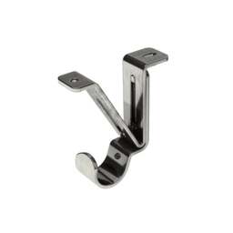 Pack of 3 Adjustable Ceiling Curtain Pole Brackets - thumbnail 1