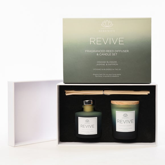 Serenity Revive Candle and Diffuser Gift Set - image 1