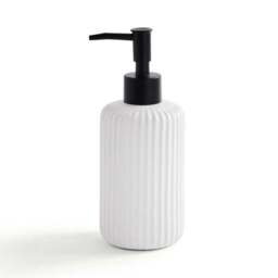 Ceramic Ribbed Soap Dispenser - thumbnail 2
