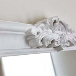 Swept Curved Full Length Leaner Mirror - thumbnail 2