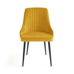 Shea Set of 2 Dining Chairs, Velvet - thumbnail 3