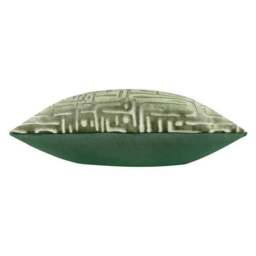 Hoem Soren Geometric Velvet Square Cushion - thumbnail 4