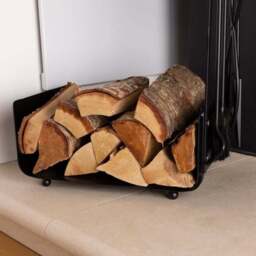 Snug - Fireside Hazel Iron 5 Piece Fireside Companion Set with Firewood Holder - thumbnail 3