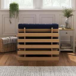 Mito Window Pane Check Single Futon - thumbnail 4